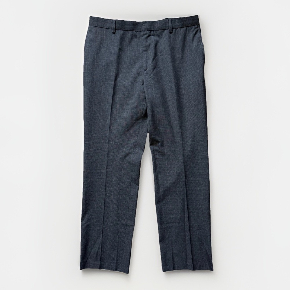 Banana Republic Tailored Slim Fit Dress Pant 34x30 (Actual 34x29) Gray Straight